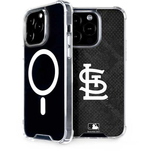 MLB St Louis Cardinals Dark Wash iPhone 15 Pro MagSafe Case